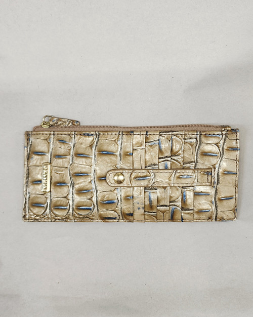 Vist Large View of Product Image Which is Used Brahmin Leather Wallet