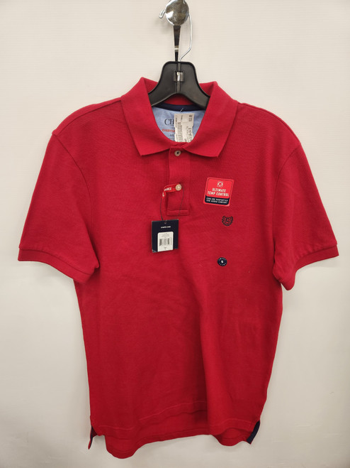 Vist Large View of Product Image Which is Used Chaps Mens Short Sleeve Top S/14-14.5