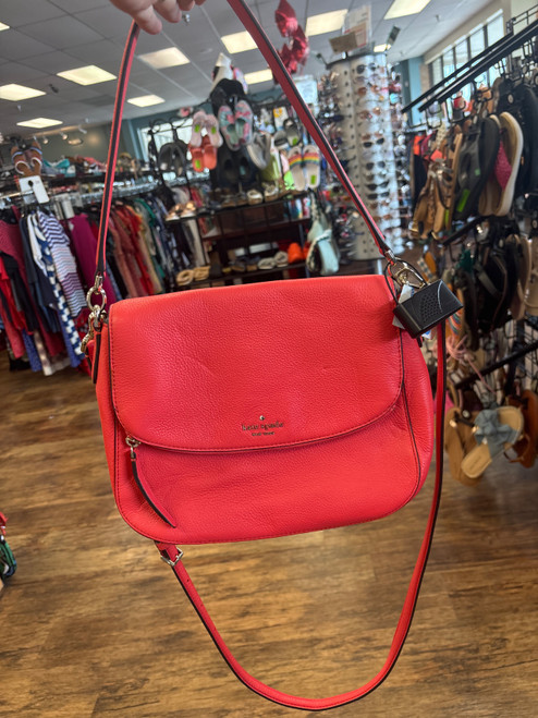 Vist Large View of Product Image Which is Used Kate Spade Leather Handbag