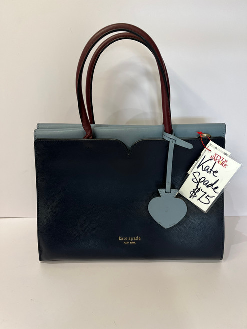 Vist Large View of Product Image Which is Used Kate Spade New York Large Leather Handbag
