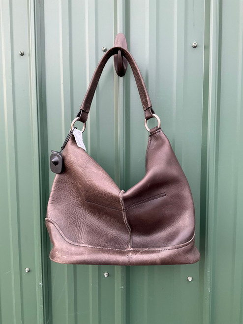 Vist Large View of Product Image Which is Used Frye Large Leather Handbag