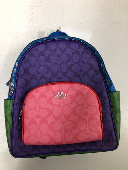 Vist Large View of Product Image Which is Used Coach Large Leather Handbag