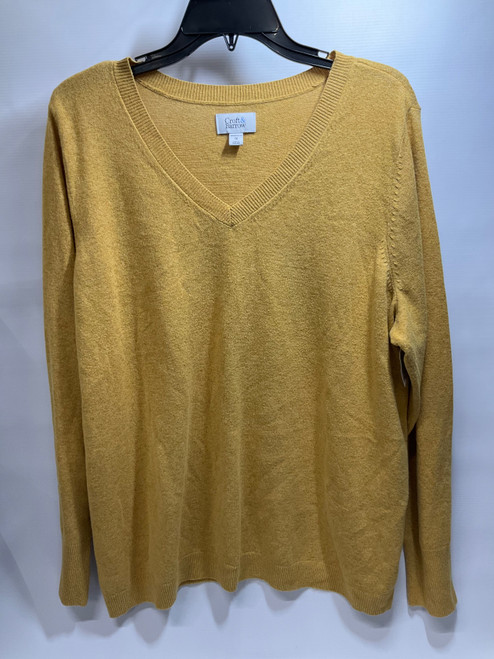 Vist Large View of Product Image Which is Used Croft & Barrow Long Sleeve Top 1X-18