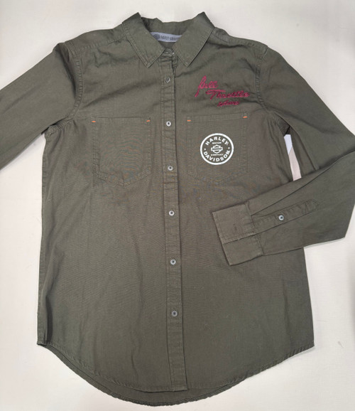 Vist Large View of Product Image Which is Used Harley-Davidson Long Sleeve Top S-4/6