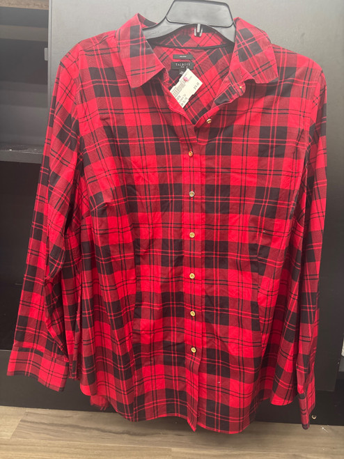 Vist Large View of Product Image Which is Used Talbots Long Sleeve Top XL-16