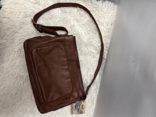 Vist Large View of Product Image Which is Used S.A.S. Large Leather Handbag