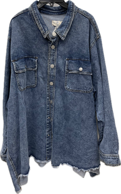 Vist Large View of Product Image Which is Used Terra & Sky Short Light Jacket 4X-24