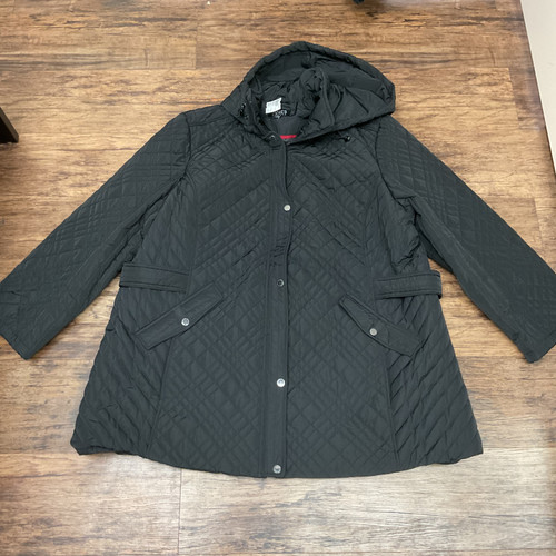 Vist Large View of Product Image Which is Used Jones New York Short HeavyCoat 2X-20