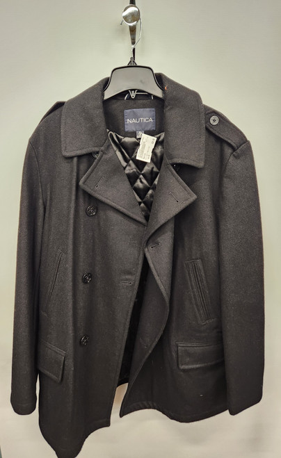 Vist Large View of Product Image Which is Used Nautica Men's Short Heavy Coat XL