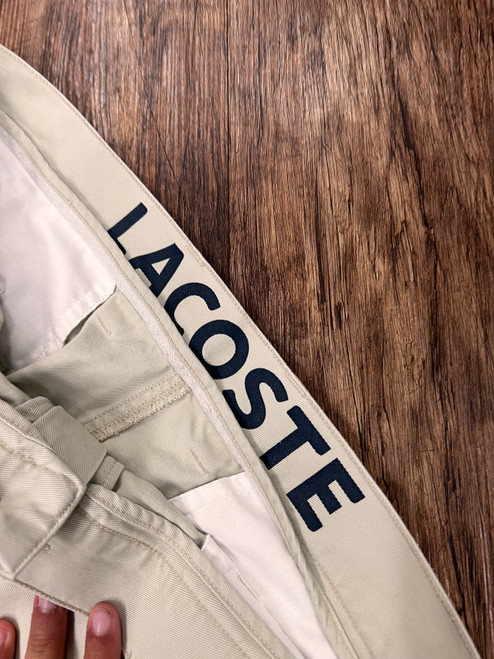 Vist Large View of Product Image Which is Used Lacoste Mens Shorts 34W