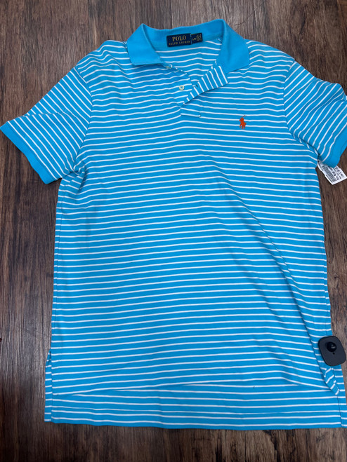 Vist Large View of Product Image Which is Used Polo Ralph Lauren Mens Short Sleeve Top L/16-16.5