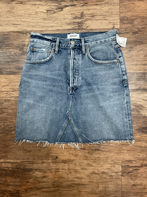 Vist Large View of Product Image Which is Used Agolde Short Skirt 0-25