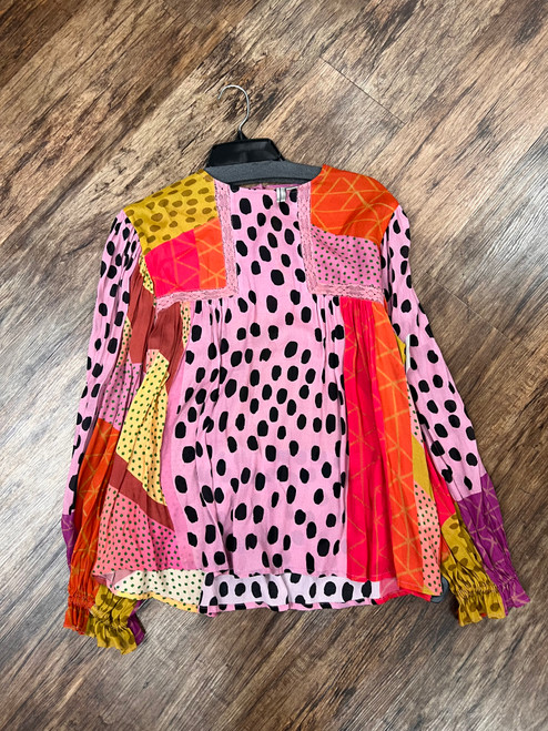 Vist Large View of Product Image Which is Used Blank Long Sleeve Top S-4/6