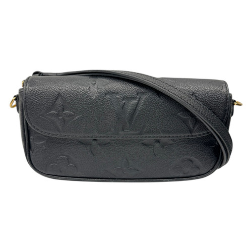 Vist Large View of Product Image Which is Used Louis Vuitton Empreinte Leather Ivy Wallet on Chain- black