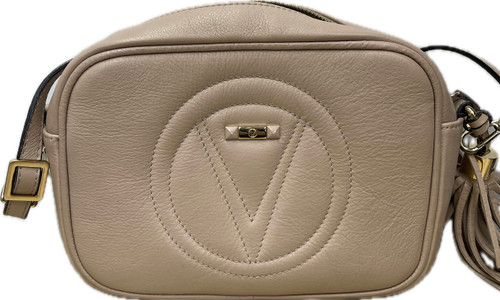 Vist Large View of Product Image Which is Black Friday Used Valentino By Mario Valentino Small Leather Handbag
