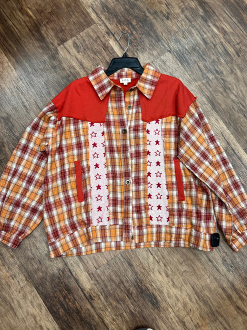 Vist Large View of Product Image Which is Used POL Long Sleeve Top L-12/14