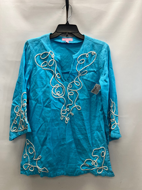 Vist Large View of Product Image Which is Used Lilly Pulitzer Long Sleeve Top S-4/6