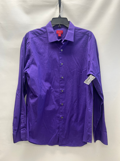 Vist Large View of Product Image Which is Used Alfani Mens Long Sleeve Top L/16-16.5