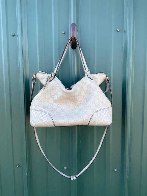 Vist Large View of Product Image Which is Used Gucci Large Leather Handbag