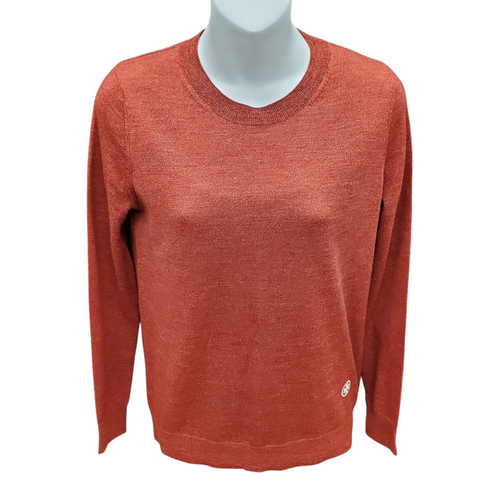 Vist Large View of Product Image Which is Used Tory Burch Lightweight Sweater S-4/6