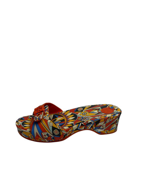 Vist Large View of Product Image Which is Used Tory Burch Wedge Sandals 7