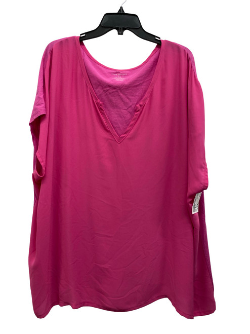 Vist Large View of Product Image Which is Used Lane Bryant Short Sleeve Top 5X-26