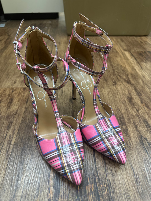 Vist Large View of Product Image Which is Used Jessica Simpson Low Heels 8.5