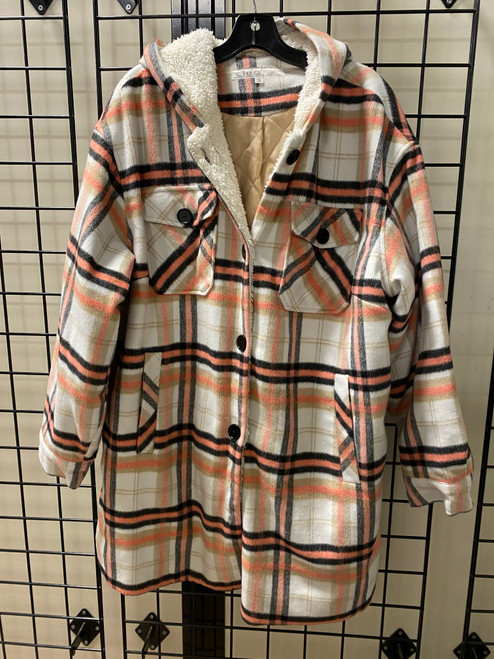 Vist Large View of Product Image Which is Used Cleo Long Heavy Coat XXL-20