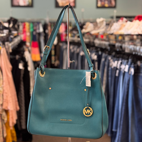 Vist Large View of Product Image Which is Used Michael Michael Kors Small Leather Handbag