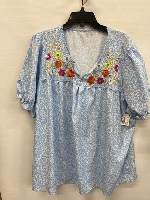 Vist Large View of Product Image Which is Used Shein Short Sleeve Top 5X-26
