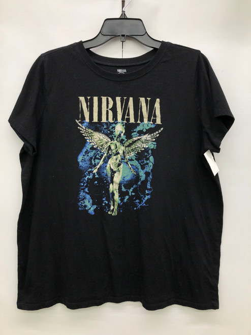 Vist Large View of Product Image Which is Used Nirvana Short Sleeve Top 1X-18