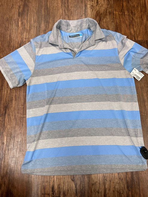 Vist Large View of Product Image Which is Used Roundtree & Yorke Mens Short Sleeve Top L/16-16.5