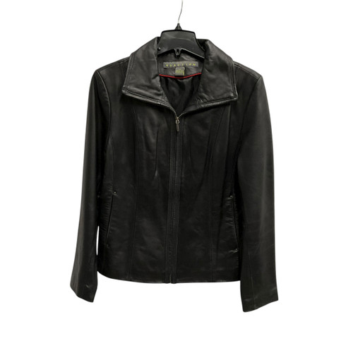 Vist Large View of Product Image Which is Used Kenneth Cole Reaction Leather Jacket L-12/14
