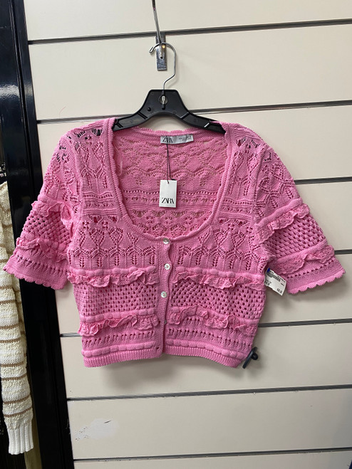 Vist Large View of Product Image Which is Used Zara Short Sleeve Top M-8/10