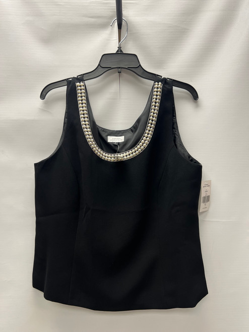 Vist Large View of Product Image Which is Used Tahari By Arthur S Levine Sleeveless Top 1X-18