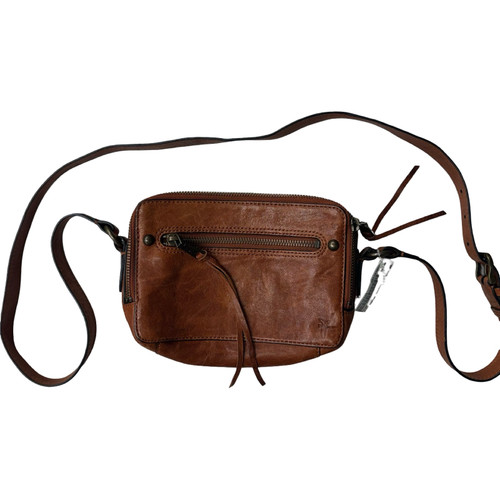 Vist Large View of Product Image Which is Used Frye Small Leather Handbag