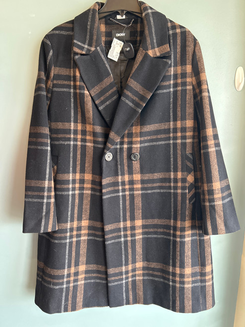 Vist Large View of Product Image Which is Used DKNY Long Heavy Coat XXL-20 nff3