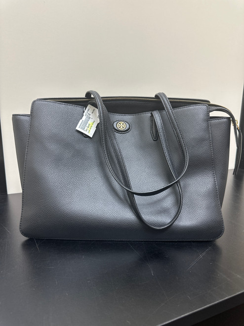 Vist Large View of Product Image Which is Used Tory Burch Large Leather Handbag