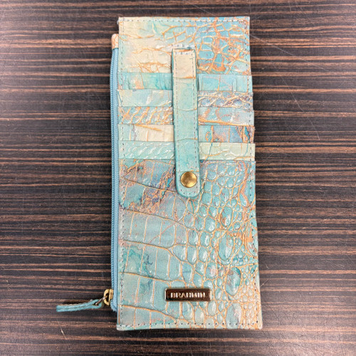 Vist Large View of Product Image Which is Used Brahmin Leather Wallet