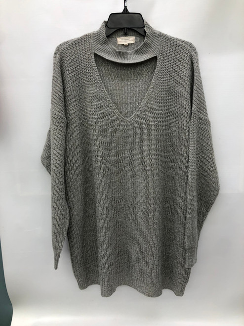 Vist Large View of Product Image Which is Used No Comment Lightweight Sweater 3X-22