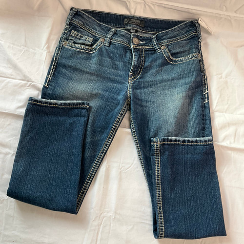 Vist Large View of Product Image Which is Used Silver Jeans Denim 8-29