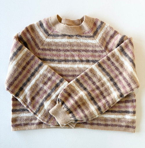 Vist Large View of Product Image Which is Used Pink Rose Heavyweight Sweater L-12/14