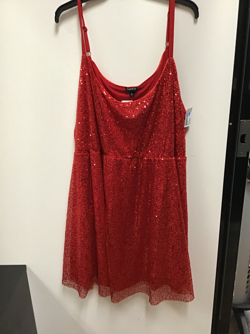 Vist Large View of Product Image Which is Used Torrid Short Dress B 4X-24