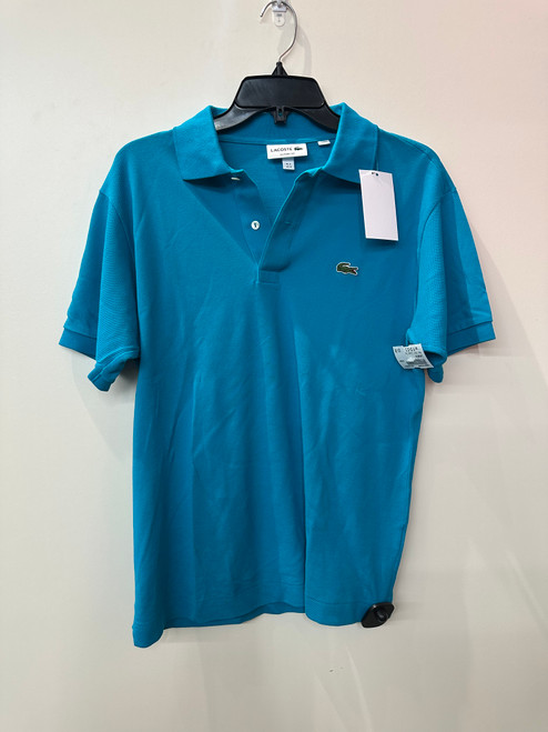 Vist Large View of Product Image Which is Used Lacoste Mens Short Sleeve Top M/15-15.5
