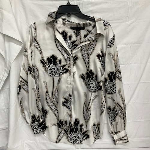 Vist Large View of Product Image Which is Used White House Black Market Long Sleeve Top XS-0/2