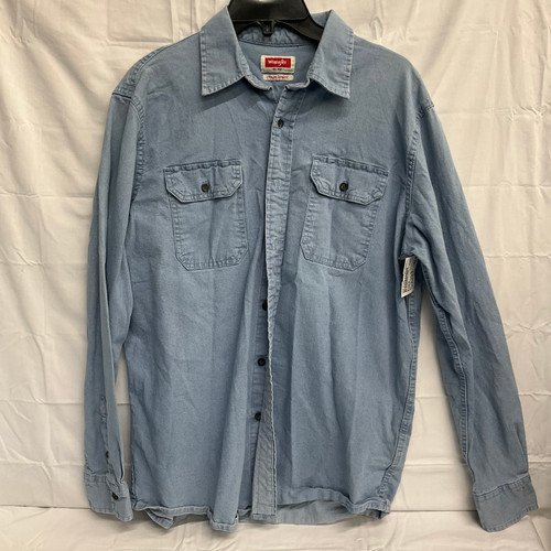 Vist Large View of Product Image Which is Used Wrangler Mens Long Sleeve Top M/15-15.5
