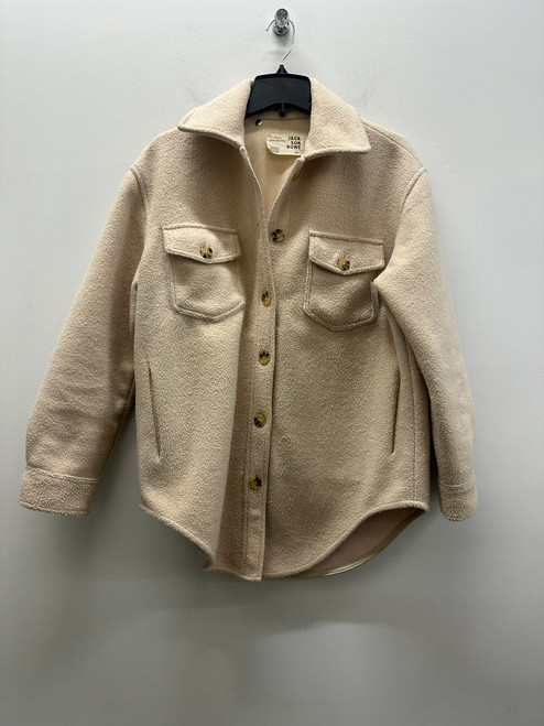 Vist Large View of Product Image Which is Used tan Short Light Jacket M-8/10