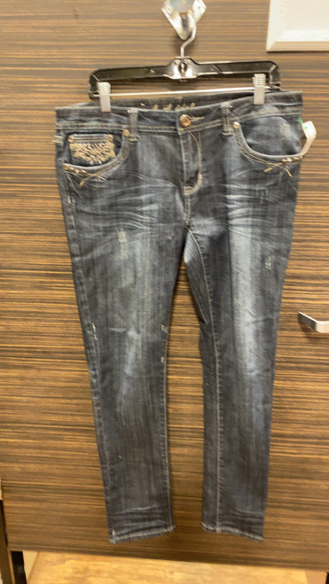 Vist Large View of Product Image Which is Used Unbranded Denim 14-32