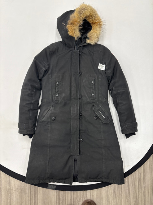 Vist Large View of Product Image Which is Used black Canada Goose Short Light Jacket M-8/10