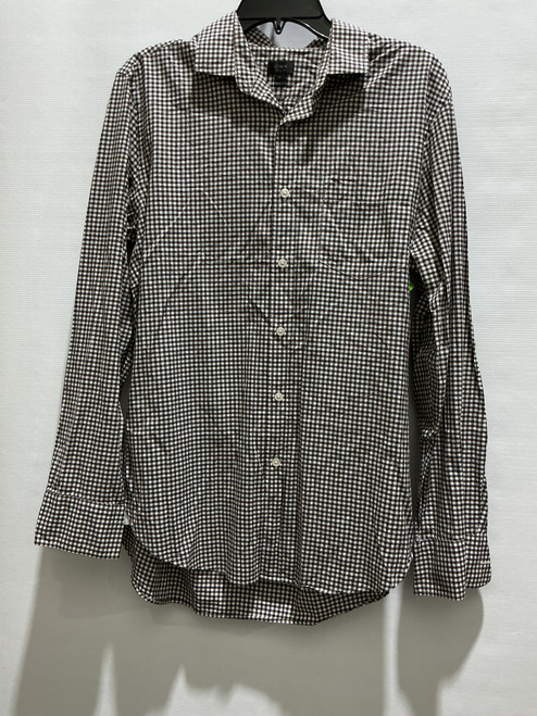 Vist Large View of Product Image Which is Used J. Crew Mens Long Sleeve Top M/15-15.5